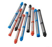 Lot de 9 grilles de filtre de pompe de pulvérisation sans air 60/100/150 en maille pour pulvérisateur 390 395 490 495 - Kit de pièces de rechange en plastique et métal