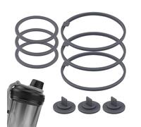 Lot de 9 Joints de Rechange pour Shaker à Protéines Électrique VOLTRX 24 oz, Joint d'Étanchéité en Silicone Joint Anti-Fuite Pièce de Rechange Sans BPA pour Couvercle de Bec