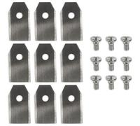 Lot de 9 lames pour robot tondeuse