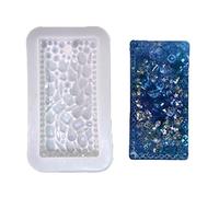 Lot de 9 moules en silicone avec strass en forme de pendentifs de voiture à suspendre