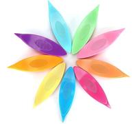 Lot de 9 navettes de tatouage en plastique coloré pour dentelle à la main, outils de bricolage, outils de tricot, machine à tisser, accessoires de couture, fournitures de tatouage