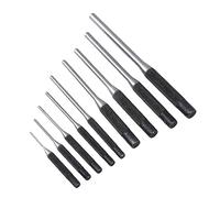 Lot de 9 outils de poinçonnage pour le démontage, les outils de moletage haute dureté adaptés pour les bijoutiers/ingénieurs/