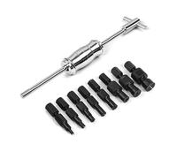 Lot de 9 outils pour roulements intérieurs, accessoires de démontage complets pour différentes tailles de roulements et maisons