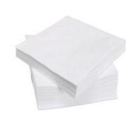 Lot de 9 packs de 250 serviettes de table jetables - 330 x 330 mm - 1 épaisseur - Blanc - Pour cocktail, boissons - Aspect lin - Carrées - Pour fête ou mariage - Jetables - Pour barbecue, événements