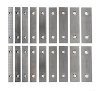 Lot de 9 paires de plaques parallèles en acier allié 35,6 x 15,2 cm d'épaisseur avec précision de 0 0002 pouces pour la stabilité de la pièce dans les applications d'étau