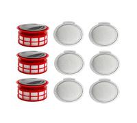 Lot de 9 pièces de rechange pour aspirateur sans fil compatible avec Roborock. H6 H7 HEPA