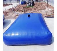 Lot de 9 poches de stockage d'eau d'urgence, sac de collecte pliable avec valve de sortie, idéal pour l'alimentation du bétail et les projets de construction