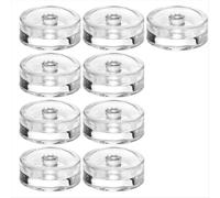 Lot de 9 poids en verre pour fermentation avec poignée, pour bocaux à large ouverture, couvercles lourds pour fermentation, conserves et saumures.