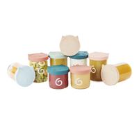 BABYMOOV - Set de 9 bols de conservation Isy Bowls en verre