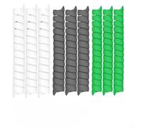 Lot de 9 protections de tronc d'arbre en spirale en plastique PP pour l'isolation environnementale de la défense des animaux et de la circonférence du tronc dans le jardin