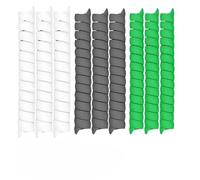 Lot de 9 protections en plastique pour tronc d'arbre | Ces spirales en plastique protègent les jeunes arbres et les arbres matures contre les dommages causés par les animaux et les