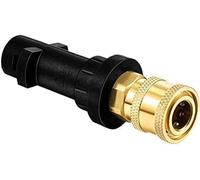 Lot de 9 rallonges pour nettoyeur haute pression - Outils de nettoyage de gouttière - Lance de rechange avec 5 embouts de buse, connexion rapide de 6,35 mm, 4000 PSI (adaptateur pour Karcher)