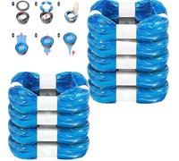 Lot de 9 recharges de sacs poubelle compatibles avec les poubelles à couches Tommee Tippee Sangenic Tec Simplee Sangenic Twist & Click (compatible avec tous)