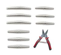 Lot de 9 ressorts de rechange pour sécateur Gardena - Ressort de rechange pour sécateur Gardena - Pièces de rechange pour ressort de jardin - Pour remplacer les sécateurs de jardin