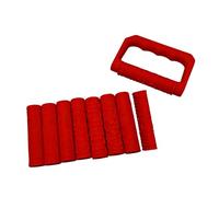 Lot de 9 rouleaux en argile avec 8 et poignée pour poterie et rouleaux de texture de terrain miniature