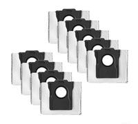 Lot de 9 sacs d'aspirateur compatibles avec aspirateur robot Dreame Aqua10 Ultra Roller conçus pour une fiabilité durable