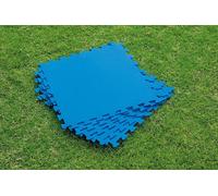 Lot de 9 tapis de sol pour piscine ou spa Bestway 50 x 50 cm - Bleu