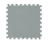 Lot de 9 tapis de sol pour piscine ou spa Bestway 50 x 50 cm - Gris