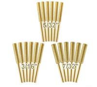 Lot de 9 têtes de meulage diamant avec 4 diamètres de 4 0 mm, 4 mm, 8 mm, 5 mm, 5 mm pour aiguiseurs électriques de tronçonneuse, excellentes pour polir le métal, le bois et d'autres matériaux