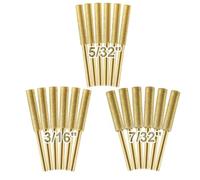 Lot de 9 têtes de meulage pour outil rotatif, 4,0 mm/4,8 mm/5,5 mm pour affûtage de chaîne de scie électrique, compatible avec DREMEL et autres graveurs à grande vitesse