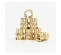 Lot de 90 à 1030 écrous moletés en laiton thermofusible, moulage à chaud, double sergé, for imprimante 3D, M2, M2.5, M3, M4, M5, M6(M2-M4 600pcs)