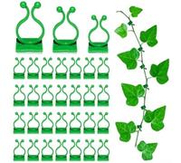 Lot de 90 clips de support pour plantes grimpantes pour fixer des vignes à des structures verticales, y compris les miroirs, les carreaux, les plaques de plâtre et les panneaux laminés