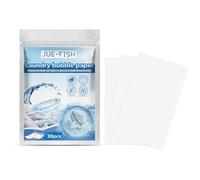 Lot de 90 feuilles de détergent à lessive - Barre à linge sans liquide, respectueuse de l'environnement, sans liquide, pour peaux sensibles, voyage facile, zéro déchet, nettoyant hypoallergénique pour