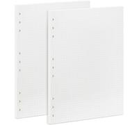 Lot De 90 Feuilles De Papier À Points B5, Oviseen 9 Trous Recharge De Papier À Pois Pour Classeurs À Anneaux Et Bullet Journaling - Papier De Bureau Écologique (18 X 25,5 Cm)[Z116]