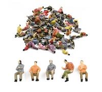 Lot de 90 Figurines à l'échelle Ho pour Toutes Les Personnes assises et passagers