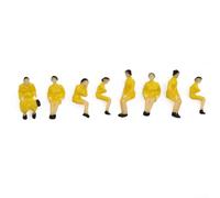 Lot de 90 figurines assises à l'échelle HO pour modélisme et décorations