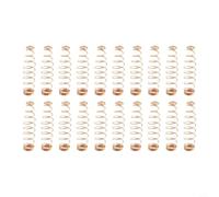 Lot de 90 ressorts de rechange en fil de cuivre pour piano droit, finition dorée, composants de réparation longue durée (longueur 24 mm)