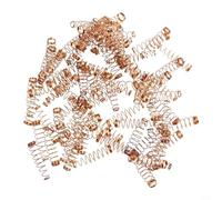 Lot de 90 ressorts de rechange pour piano droit, ressort de réparation de piano, ressort de rechange en fil de cuivre en métal (longueur 24 mm)