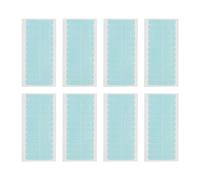 Lot de 96 Bande adhésive d'Extension, Les Extensions Tape-in Hair,Ruban Adhésif double face pour le Remplacement de Trame de Cheveux (Bleu)