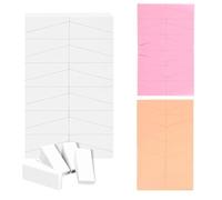 Lot de 96 éponges de maquillage en forme de cale, mini applicateurs, sans latex, éponges de maquillage, pour fond de teint, crème liquide, mélange de nail art, peinture du visage