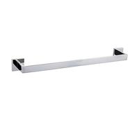 Lot de accessoires de salle de bain muraux en acier inoxydable brossé antirouille, avec barre porte-serviettes, anneau porte-serviettes Single Towel Bar(50cm)