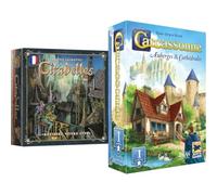 Lot de Asmodee - CITADELLES Classique - Jeu de Société Stratégique - 2 à 7 Joueurs + Asmodee - Carcassonne - Extension 1 : Auberges & Cathédrales