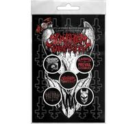 Lot de badges avec logo « Slaughter To Prevail »