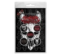 Lot de badges avec logo « Slaughter To Prevail »