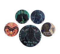 Lot de badges « Seigneur des Anneaux », Métal