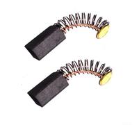 Lot de balais de carbone 6 x 8 x 14 mm pour outils électriques de remplacement pour restaurer le freinage du moteur et éviter les problèmes intermittents de moteur de perceuse électrique
