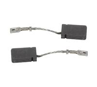 Lot de balais de carbone pour meuleuse d'angle Bosch 5 x 10 x 17 mm en alliage de cuivre graphite avec bornes en laiton, compatible avec les séries GWS 1000, PWS 1000, GKS, PKS, GGS, GPO, GRB & PWR
