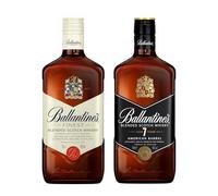 Lot de BALLANTINE'S Finest + 7 ans American Barrel Whisky Ecossais - 40%, 70cl