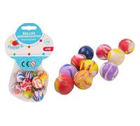 Lot de balles rebondissantes par 10 Bleu G