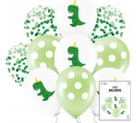Lot De Ballons Avec Impression Dinosaure 10Pcs Décoration D'anniversaire