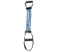 Lot de bandes de résistance élastiques à 3 trous en latex naturel - Résistances d'entraînement élastiques à 3 trous - Pour yoga, gym, rééducation, sport, Zuha