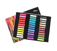 Lot de bâtons de craie carrés pastel doux et secs pour le bureau, l'école