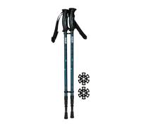 Lot de bâtons de randonnée - Réglable de 63 à 135 cm - Bleu