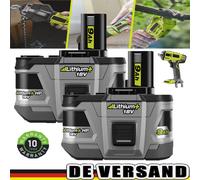 Lot de batteries lithium-ion 18 V 5 Ah pour Ryobi One+ Plus RB18L50 P108 RB18L