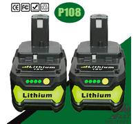 18V batterie Pour RYOBI 5000mAh ONE & Plus batterie fr lithium RB18L50 P108 P109