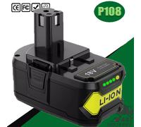 Lot de batteries lithium-ion 18 V 5 Ah pour Ryobi One+ Plus RB18L50 P108 RB18L